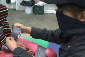 escapevideos.com - Nastasia Duct Tape Chair thumbnail